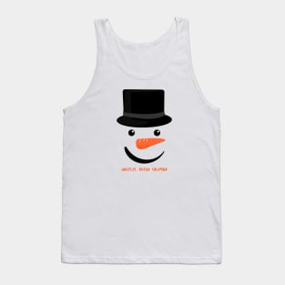 Whistler, British Columbia Snowman Tank Top